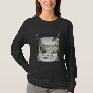 Surf Life Kvinnor Långärmad T Shirt