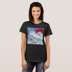 Surf Magnet svart damt-shirt T Shirt