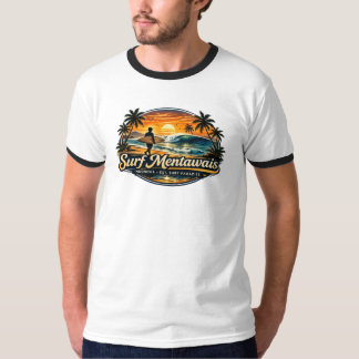 Surf Mentawais - Vintage Design T Shirt