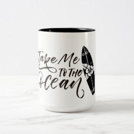 Surf mug Två-Tonad mugg