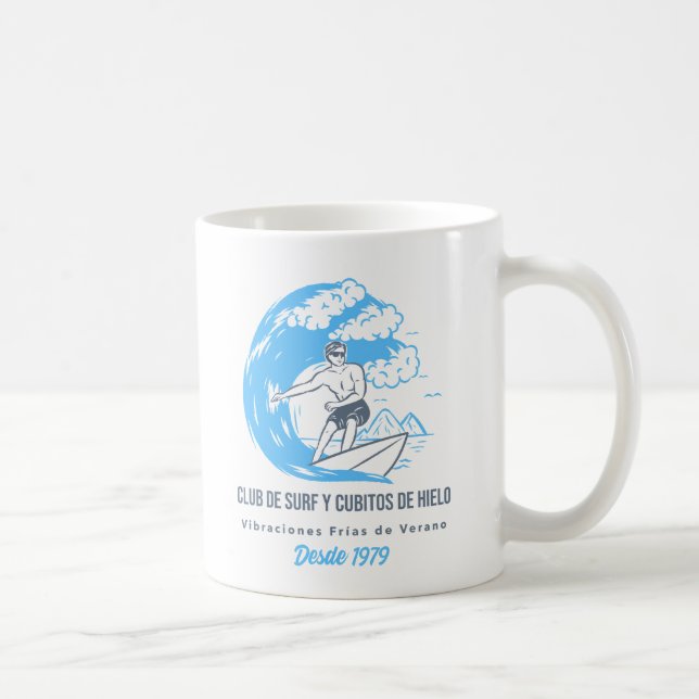 Surf och Ice Cube Club Kaffemugg (Höger)