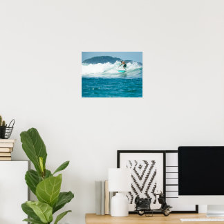 Surf Poster, Wall Art, Surfing Print Printable Poster