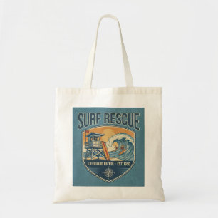 Surf Rescue Livräddare Patrol Est 1950 Tygkasse