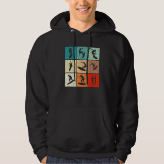 Surf Retro Surfing Vintage Surfare Surfar Hoodie