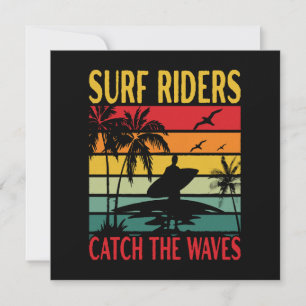 Surf Riders Fångar Vågorna