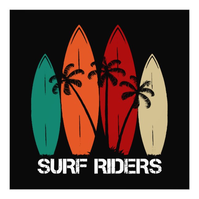 Surf Riders Fototryck (Framsidan)