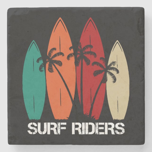 Surf Riders Stenunderlägg (Framsidan)