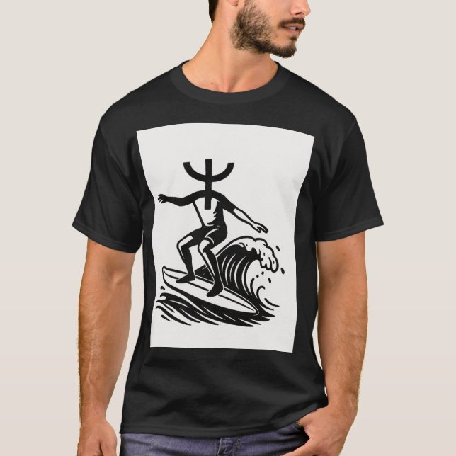 Surf. Sun. Amazigh T Shirt (Framsida)
