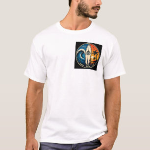 Surf Sun Sea Vintage-märke – Surfbräda Solnedgång T Shirt