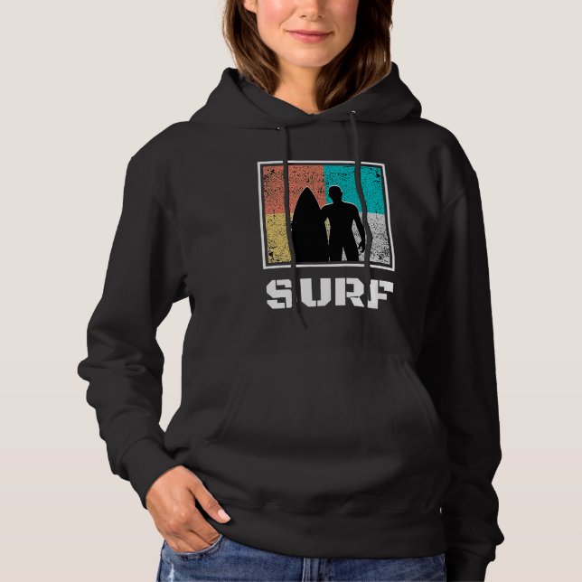 Surf Surfing Surfer T Shirt (Framsida)
