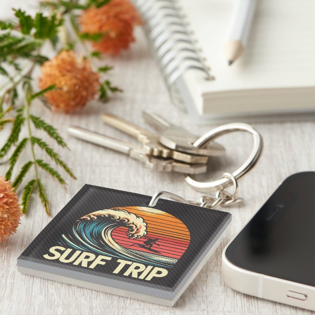 Surf Trip rétro sunset (Högra Framsidan)