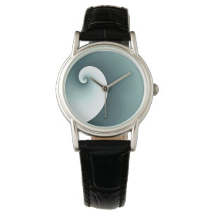 Surf våg Teal Armbandsur