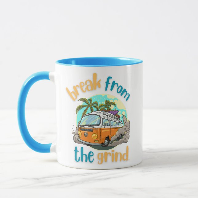 Surf Van Kaffe Mugg (Vänster)