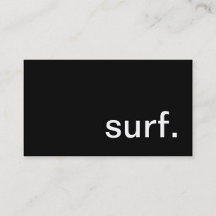 surf. visitkort