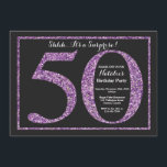 Surfa 70:e födelsedagsinbjudningen Lila Glitter Inbjudningar<br><div class="desc">50:e födelsedagsinbjudan. Svarta och Lila Glitter Födelsedagsfest Inbjudan med bakgrunden till kritan. Överraskad födelsedag. Vuxen födelsedag. Manar eller Kvinnor Bday Bash Party.
Om du vill göra ytterligare anpassningar klickar du på knappen Anpassa och användor verktygen som är utformat för att ändra mallen.</div>