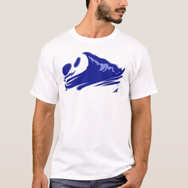 Surfa - abstrakt t shirt (Framsida)
