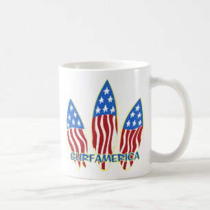 Surfa Amerika USA Mugg