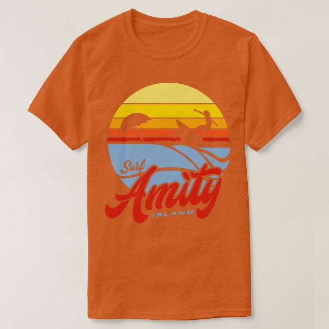 Surfa Amity Island1 T Shirt (Design framsida)
