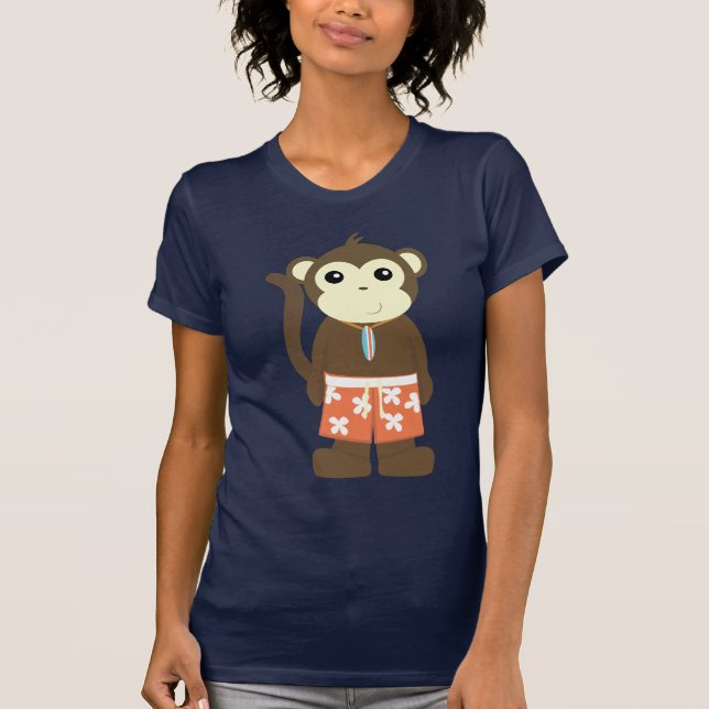 Surfa, apa t shirt (Framsida)
