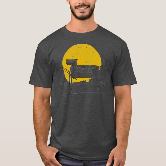 Surfa av Vintagen Topanga Ranch Motel T Shirt (Framsida)