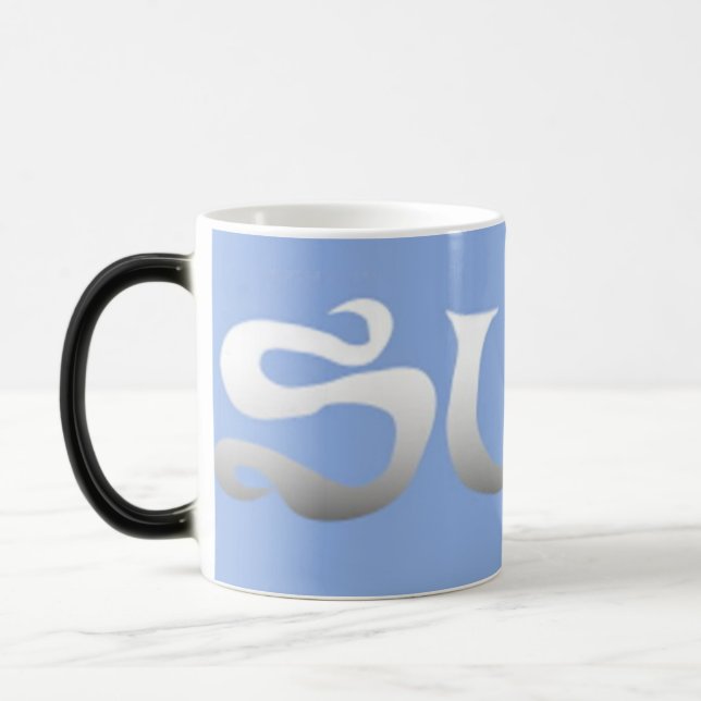 Surfa Blue morphing mugg (Vänster)