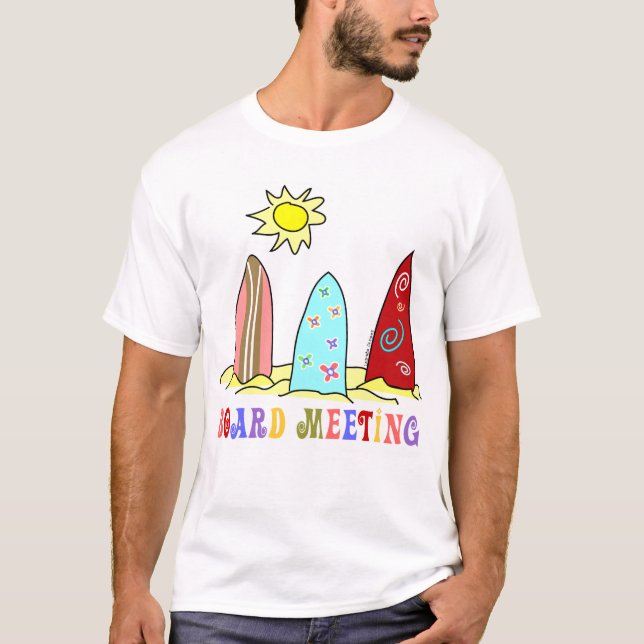 Surfa Board Surfing T-shirt (Framsida)
