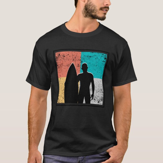 Surfa Boy Surfer T Shirt (Framsida)
