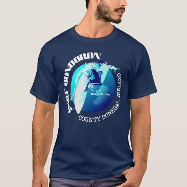 Surfa Bundoran Tee Shirt (Framsida)