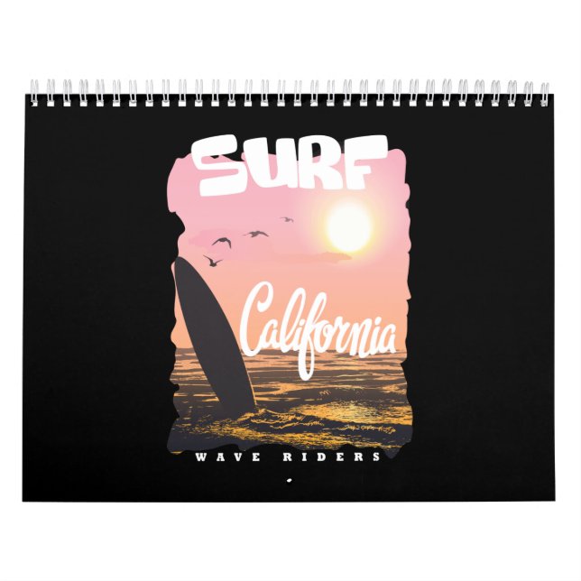 surfa california kalender (Omslag)