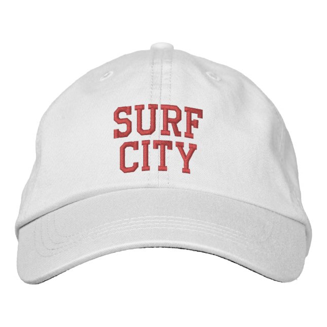 SURFA CITY Embroized Hat Broderad Keps (Framsida)