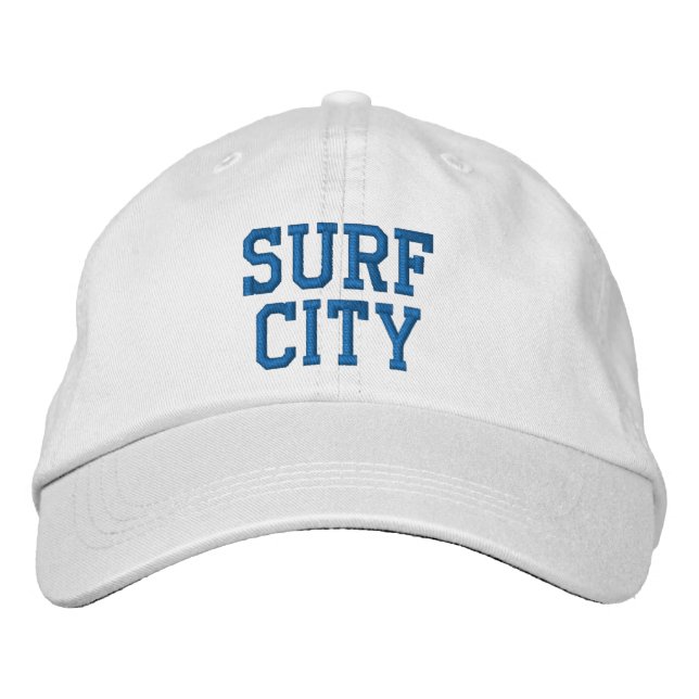 SURFA CITY Embroized Hat Broderad Keps (Framsida)