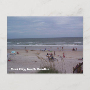 Surfa City, North Carolina Vykort