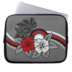 Surfa den hawaianska Neoprenewetsuiten för Safari Laptop Sleeve
