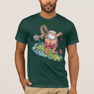 Surfa den Santa julskjortan Tee