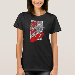Surfa eller die goth Satanic Gothic Tarot Occult W T Shirt