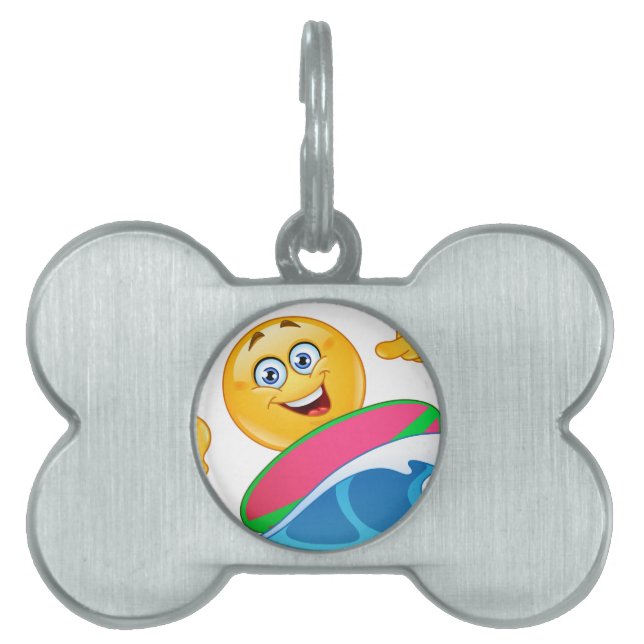 surfa emoji ID-bricka husdjur (Framsidan)