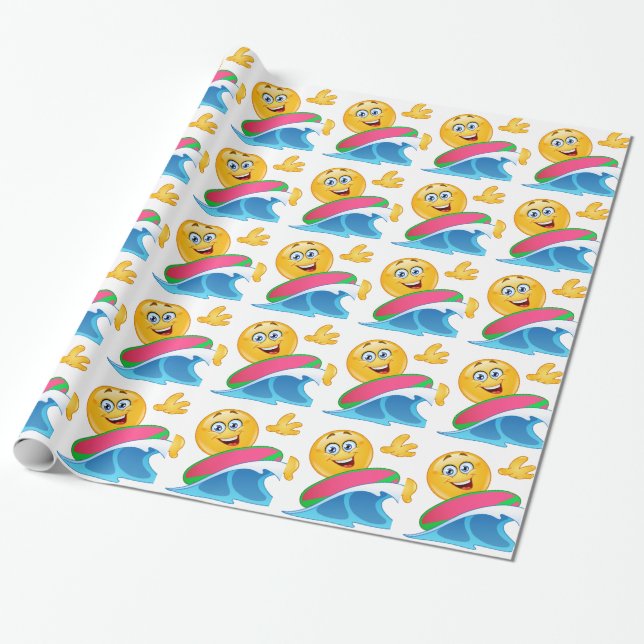 surfa emoji presentpapper (Utrullad)
