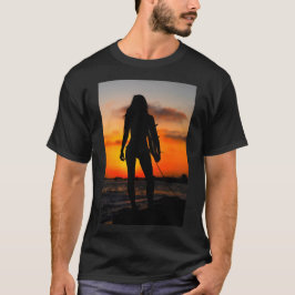 Surfa flicka tee