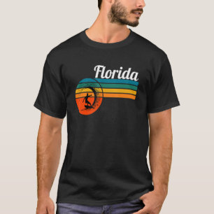 Surfa Florida Beach Vintage Retro Surfa T Shirt
