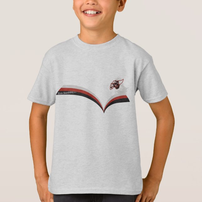 Surfa för komplottmusikband som är grafiskt t shirt (Framsida)