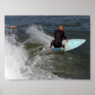 Surfa för Venedig strand Poster