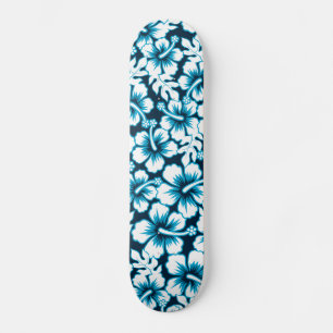 Surfa grafik, blommigt mini skateboard bräda 18,5 cm