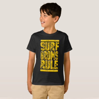 Surfa Groms Rule!!! (gul) T Shirt