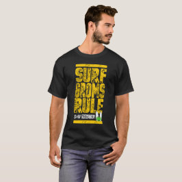 Surfa Groms Rule!!! (gult vid en utskrift) T Shirt