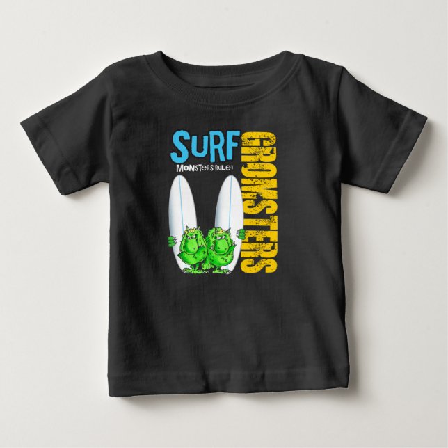surfa Gromster Baby Tee Shirt (Framsida)
