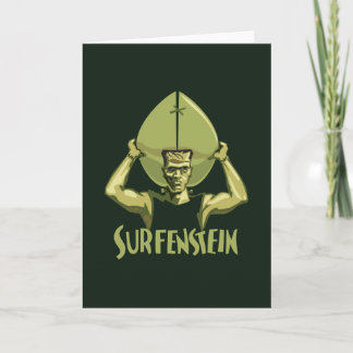Surfa Halloween Frankenstein Kort