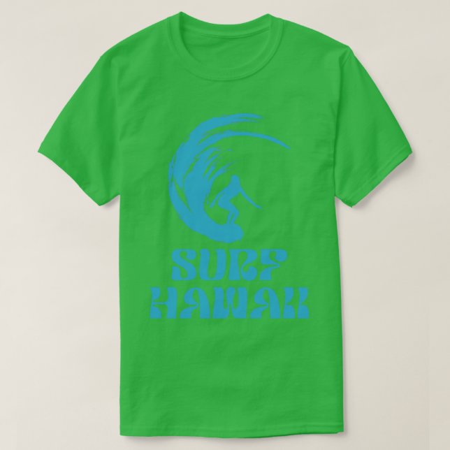 Surfa Hawaii Blue Ocean TShirt T Shirt (Design framsida)