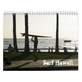 Surfa Hawaii Calendar Kalender
