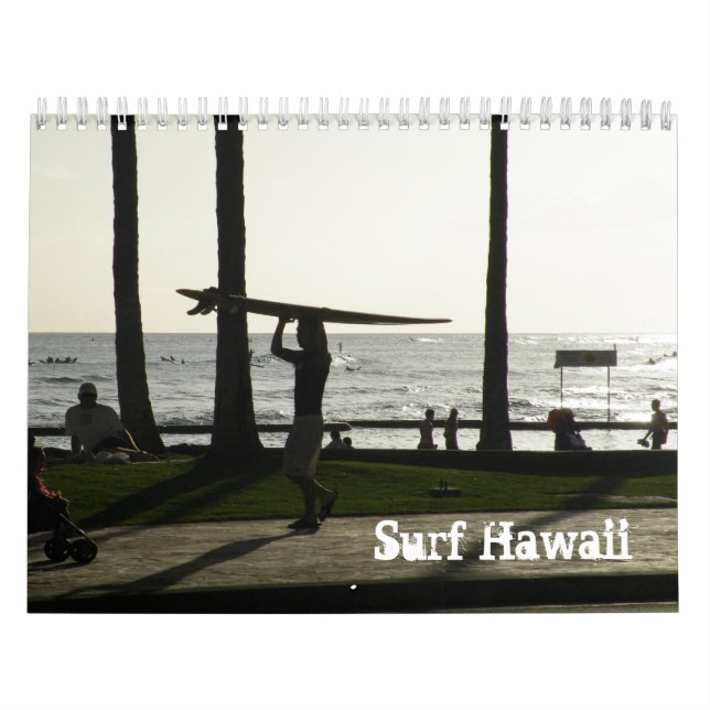 Surfa Hawaii Calendar Kalender (Omslag)