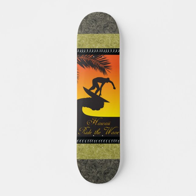 Surfa:Hawaii Skateboard (Framsida)